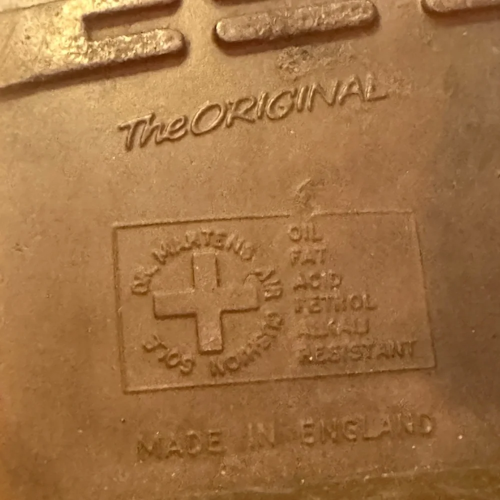 DOCTOR MARTENS Dark Blue Leather Combat Boots Women’s Size UK 4 / US 6/ EU 37 - Picture 12 of 15